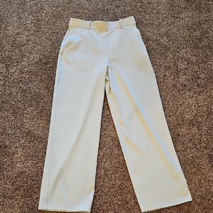 lululemon athletica Cream Wide-Leg Trousers